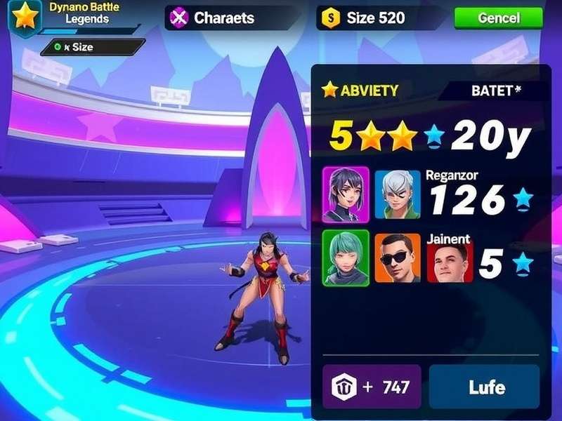 Dynamic Battle Arena Gameplay Dynamo Battle Legends gameplay screenshot showing character abilities