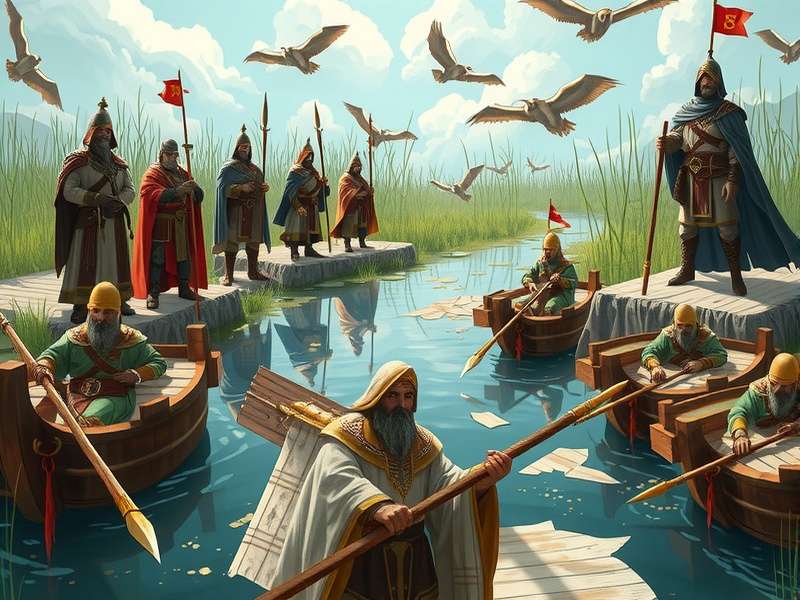 Wetland Warlord Development Process Wetland Warlord development team working on game design