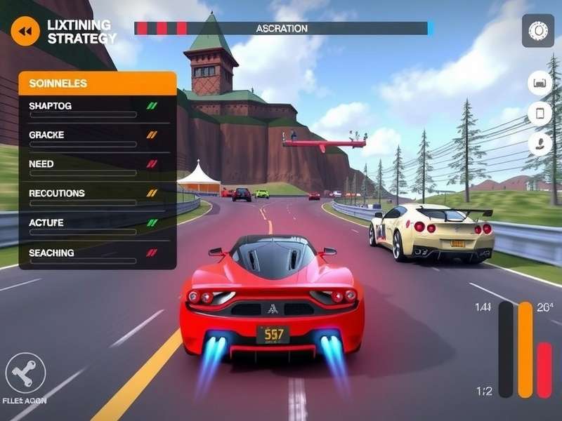 Helix Racer Legend Gameplay Helix Racer Legend gameplay screenshot showing intense racing action