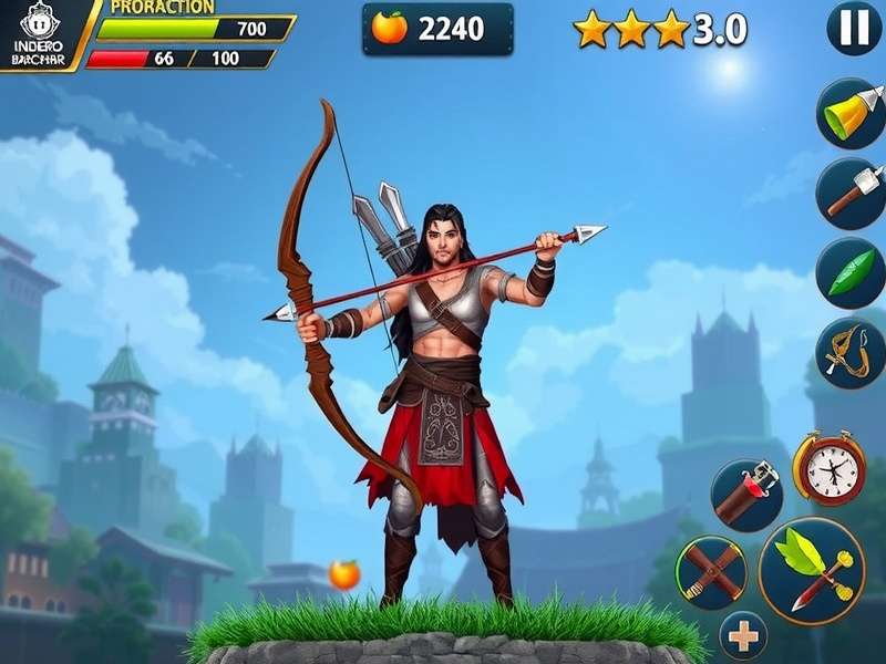 Indian Archero Brave War - Character Development Indian Archero Brave War Character Progression