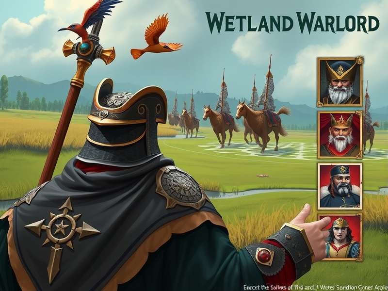 Wetland Warlord Character Roster Wetland Warlord character selection screen showing diverse commanders
