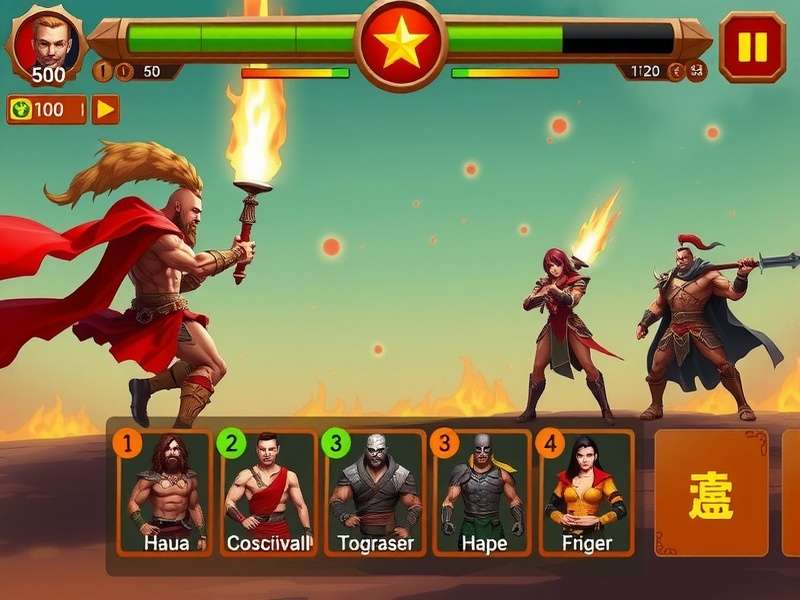 Character Roster of Hot Cumin Gladiator Hot Cumin Gladiator character lineup showing diverse fighters