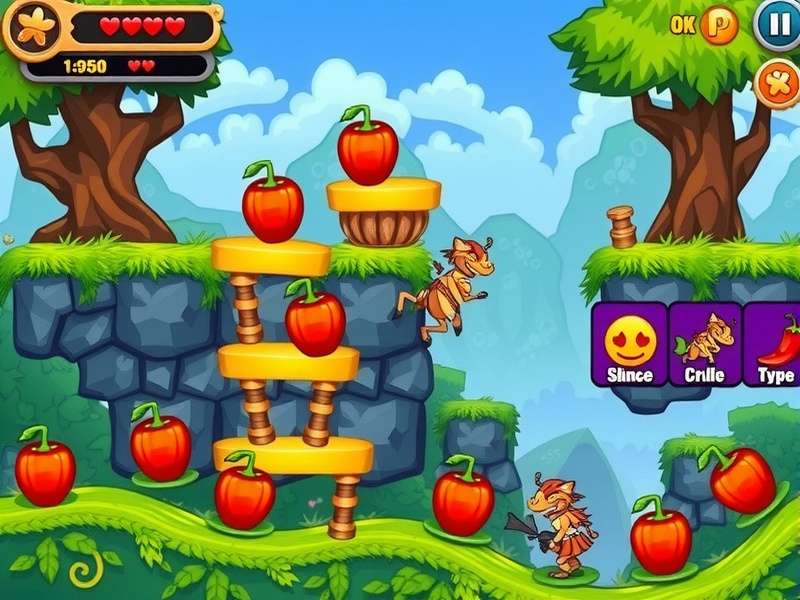 Pepper Rush Legend Gameplay Pepper Rush Legend gameplay screenshot showing vibrant colors and action
