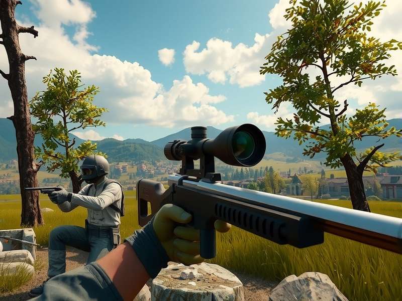 Optimal Sniper Positioning PUBG Sniper Victory positioning