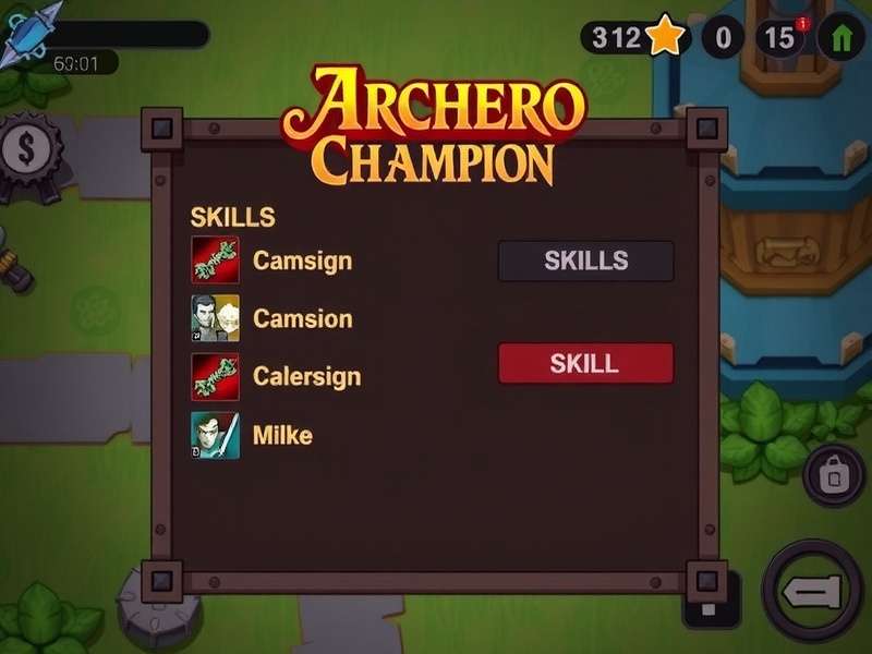 Hero Roster in Archero Clash Champion Archero Clash Champion hero selection