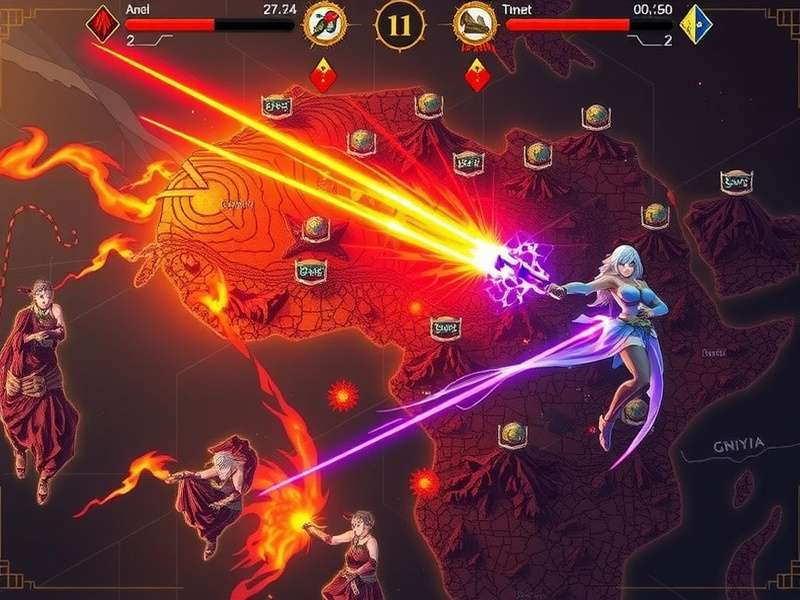 Incandescent Sabre Fray - Elemental Combat System Incandescent Sabre Fray elemental combat showcasing fire and lightning effects