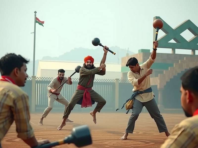 Mohali Power Slammer Game Action Mohali Power Slammer gameplay demonstration