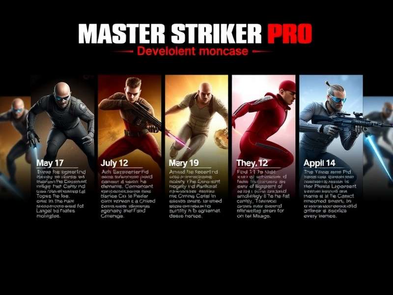 Diverse Game Modes in Master Striker Pro Master Striker Pro game modes selection screen