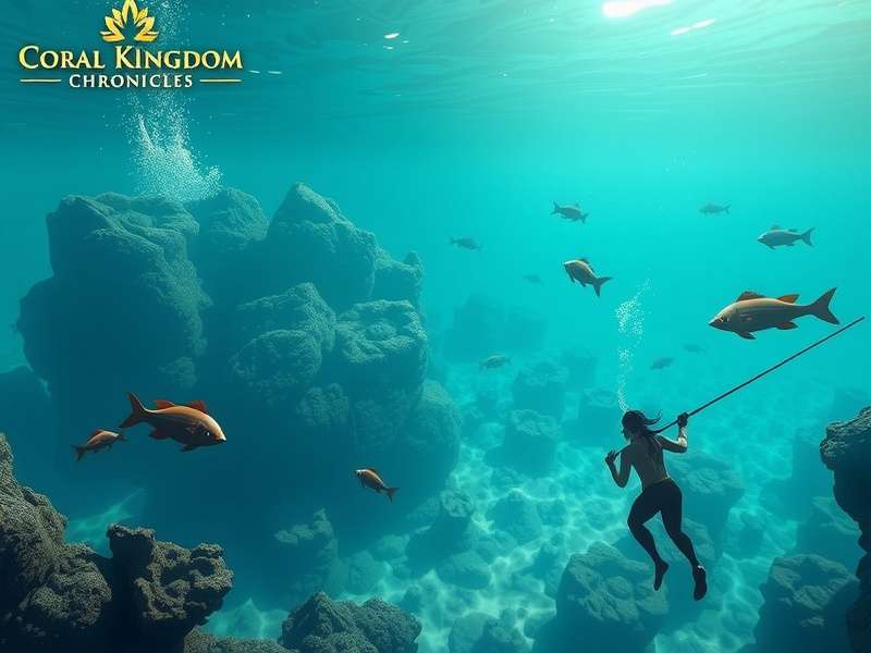 Coral Kingdom Chronicles Gameplay Coral Kingdom Chronicles underwater gameplay scene
