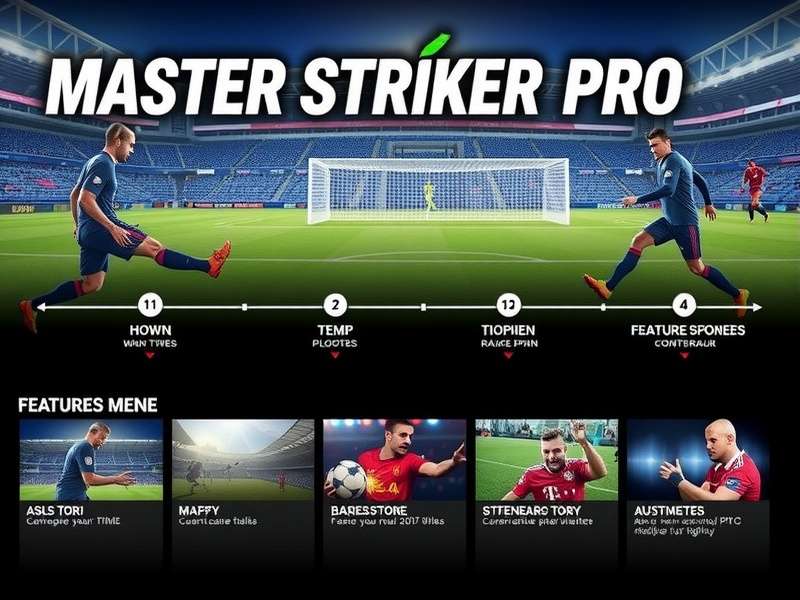 Innovative Features of Master Striker Pro Master Striker Pro feature showcase highlighting graphics and gameplay