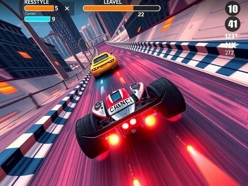 Advanced Racing Strategies in Helix Racer Legend Helix Racer Legend racing strategy illustration