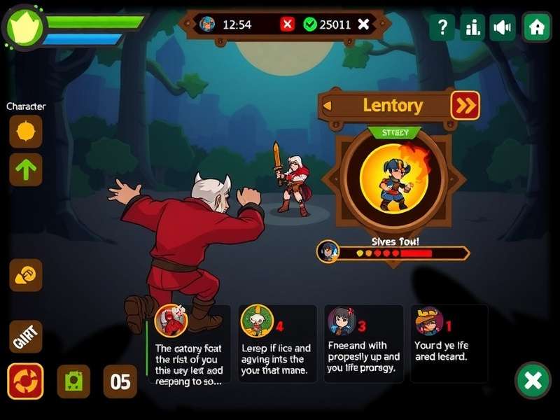 Clove Mighty Hero - Intense Combat Gameplay Clove Mighty Hero gameplay screenshot showing character combat