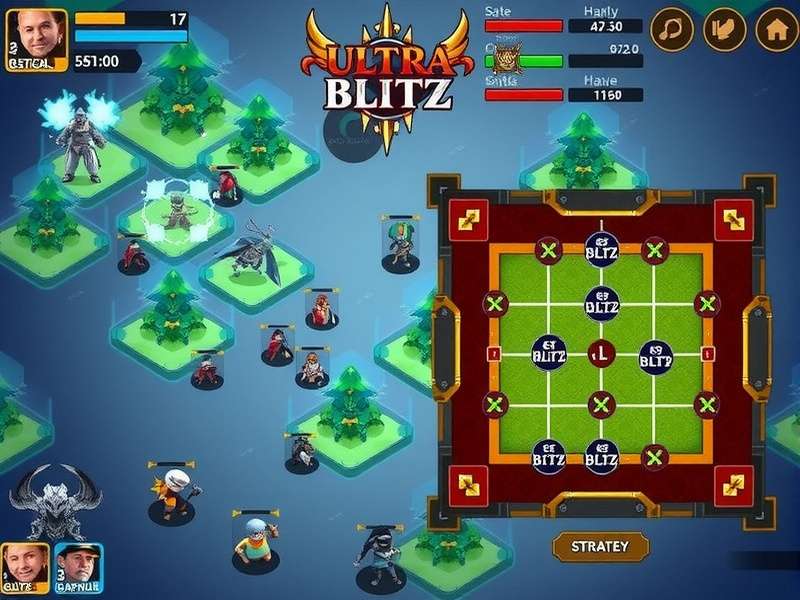 Ultra Blitz Character Roster Ultra Blitz character selection screen showing diverse heroes