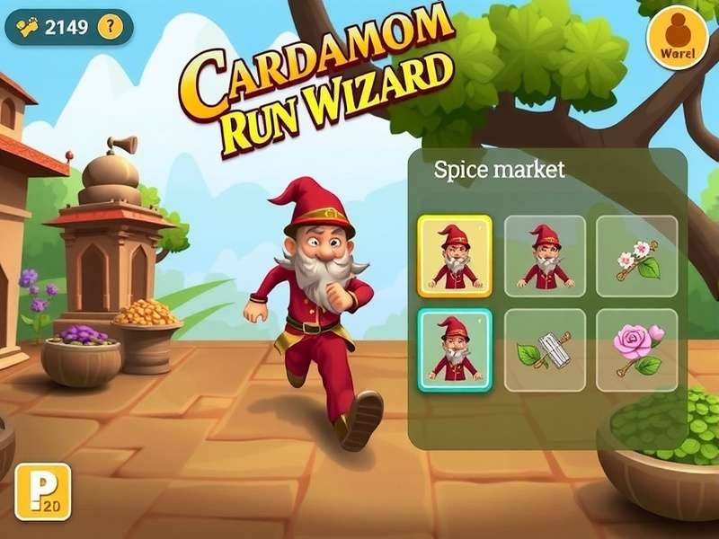 Cardamom Run Wizard Game Environments Cardamom Run Wizard game environments showing different Indian landscapes