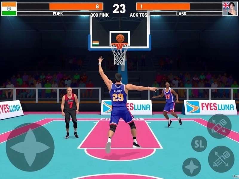 Indian Dunk Pro Feature Overview Indian Dunk Pro feature showcase with multiple gameplay elements