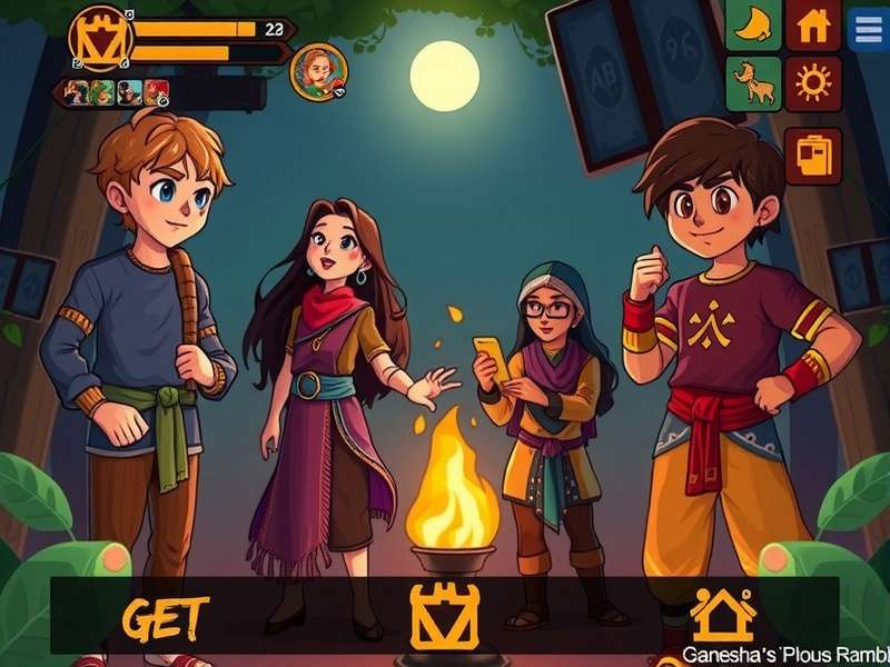 Ganesha S Pious Ramble Puzzle Gameplay Ganesha S Pious Ramble gameplay screenshot showing puzzle mechanics