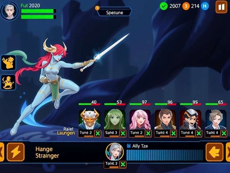 Bolt Surge Avenger Character Roster Bolt Surge Avenger character lineup showing all playable heroes