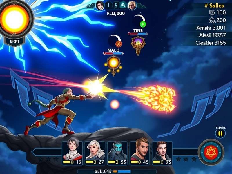 Solaris Universe Champions character roster display