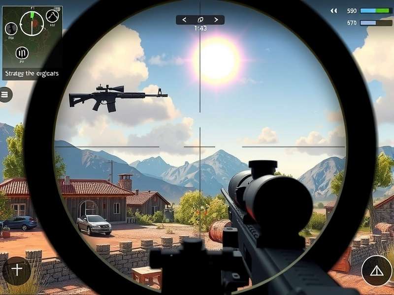 Supreme Sniper Advanced Strategies - Wind and Bullet Drop Supreme Sniper strategy illustration showing wind compensation and bullet drop