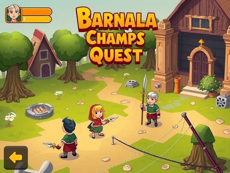 Barnala Champs Quest Combat Mechanics Barnala Champs Quest combat system illustration