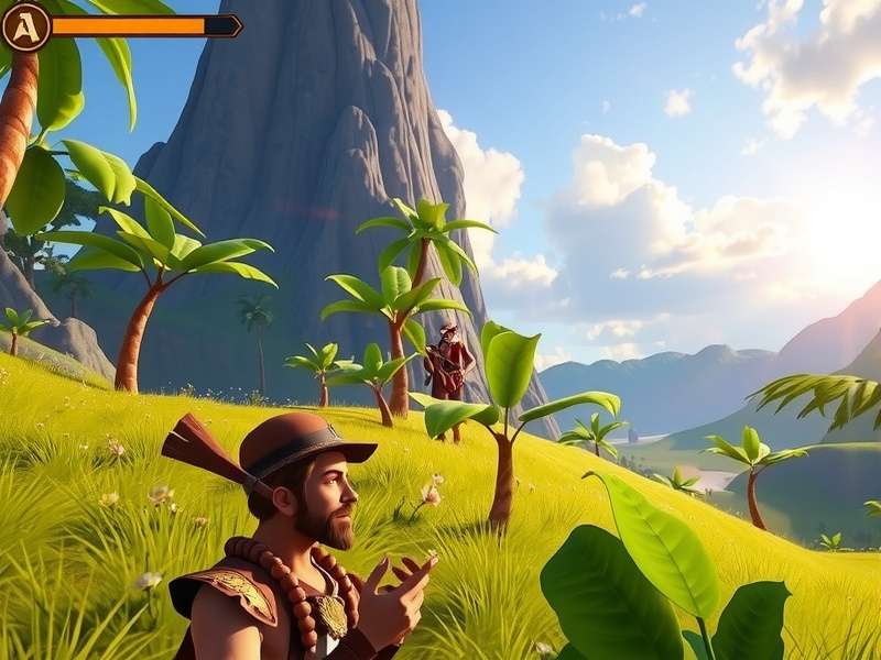 Goa S Triumph Trail character interaction scene