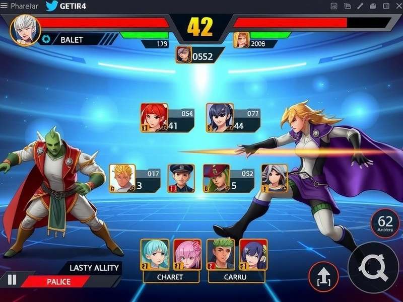 Diverse hero roster in Colva Legendary Strike Colva Legendary Strike character selection screen