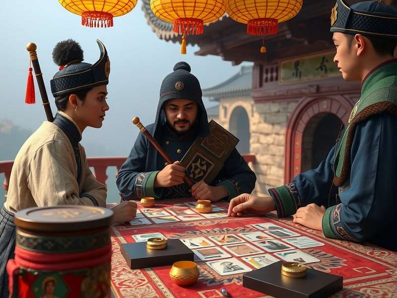 Historical Siwan Express Ace Gameplay Historical depiction of Siwan Express Ace being played