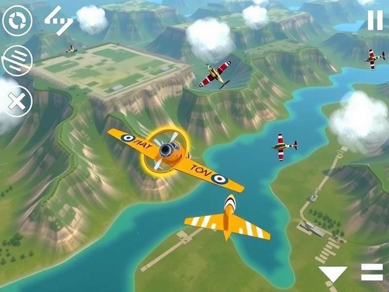 Advanced Flying in Papri Flight Ace Papri Flight Ace advanced maneuver demonstration