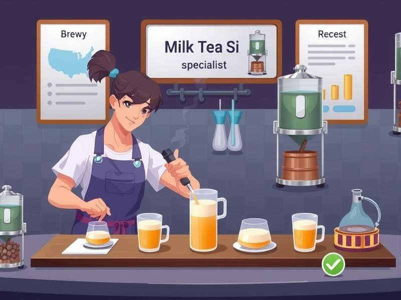Milk Tea Specialist Game Interface Milk Tea Specialist Game Interface