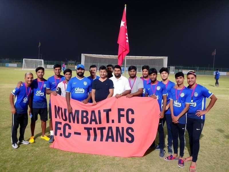Original Mumbai FC Titans Roster 2018 Mumbai FC Titans Early Team Photo