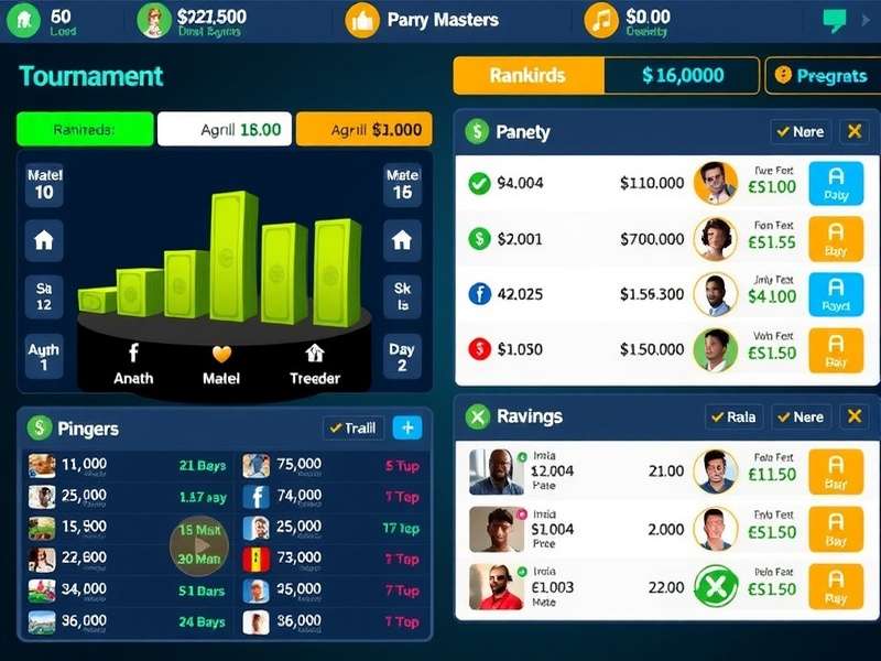 Money Masters India Game Interface Money Masters India gameplay interface showing financial scenarios