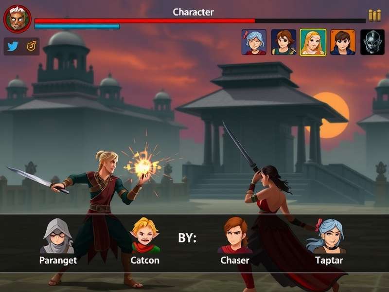 Bharat Knight Heroes story cinematic scene