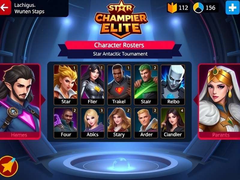 Star Anise Champion Elite Character Roster Star Anise Champion Elite character roster showing diverse heroes