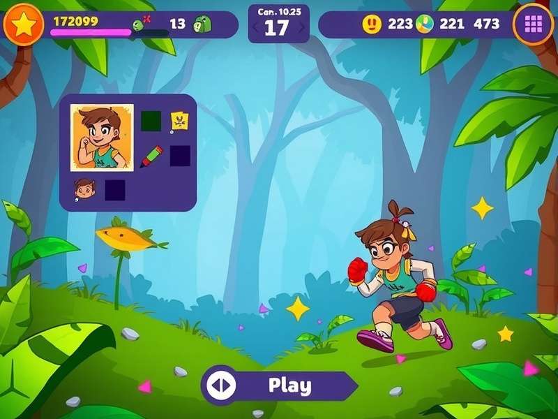 Cinnamon Jungle Sprinter Gameplay Cinnamon Jungle Sprinter gameplay screenshot showing character running through lush jungle