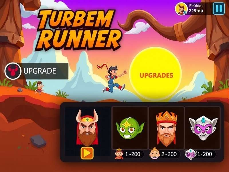 Quepem Turbo Runner Gameplay Quepem Turbo Runner gameplay screenshot showing character running through vibrant Indian landscape
