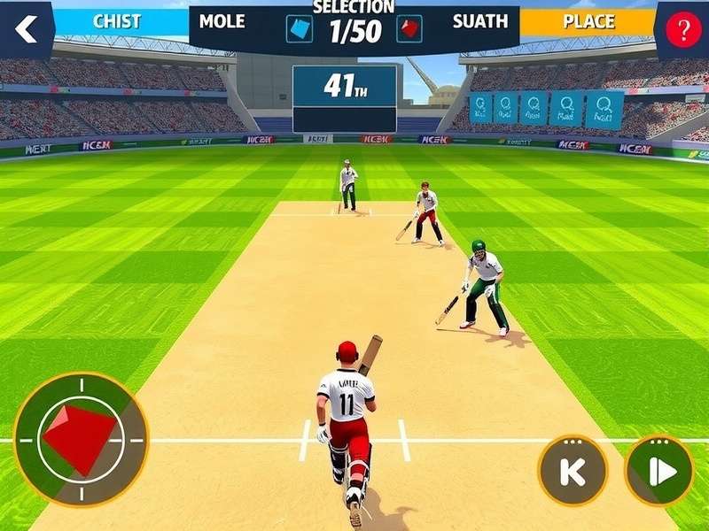 Player Customization in Cricket Basket Pro Cricket Basket Pro character customization screen showing diverse options