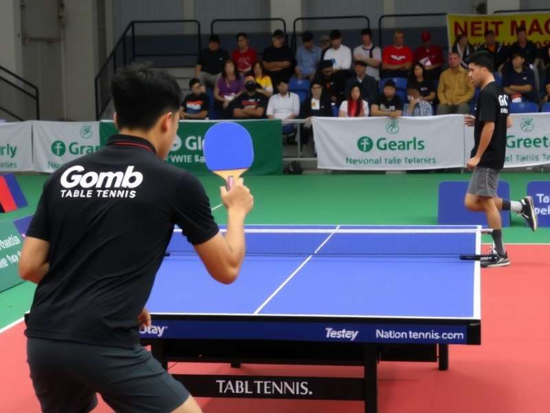 Table Tennis Equipment Used in National Duel