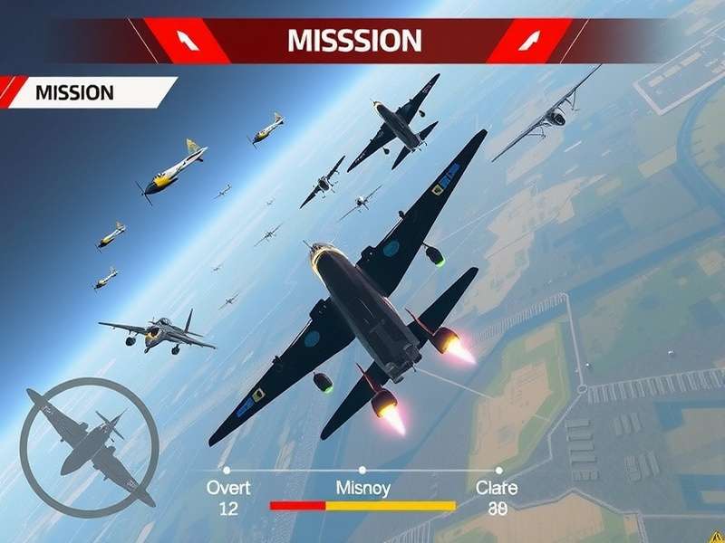 Falcon Flight Warrior Aircraft Customization Falcon Flight Warrior aircraft selection and customization screen