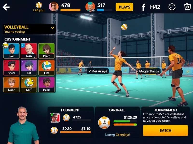 Volley Assault India Tournament Volley Assault India tournament competition scene