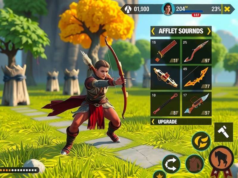Epic Bow Warrior Character Customization Epic Bow Warrior character customization options