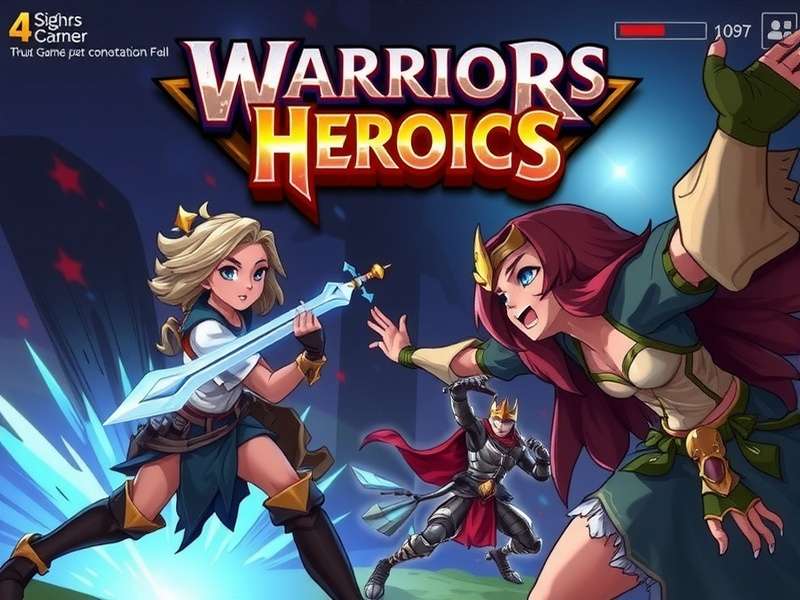 Warrior S Heroics Gameplay - Combat Interface Warrior S Heroics gameplay screenshot showing combat interface