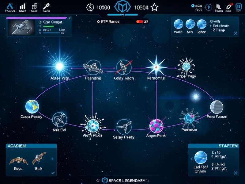 Space combat scene from Space Explorer Legendary