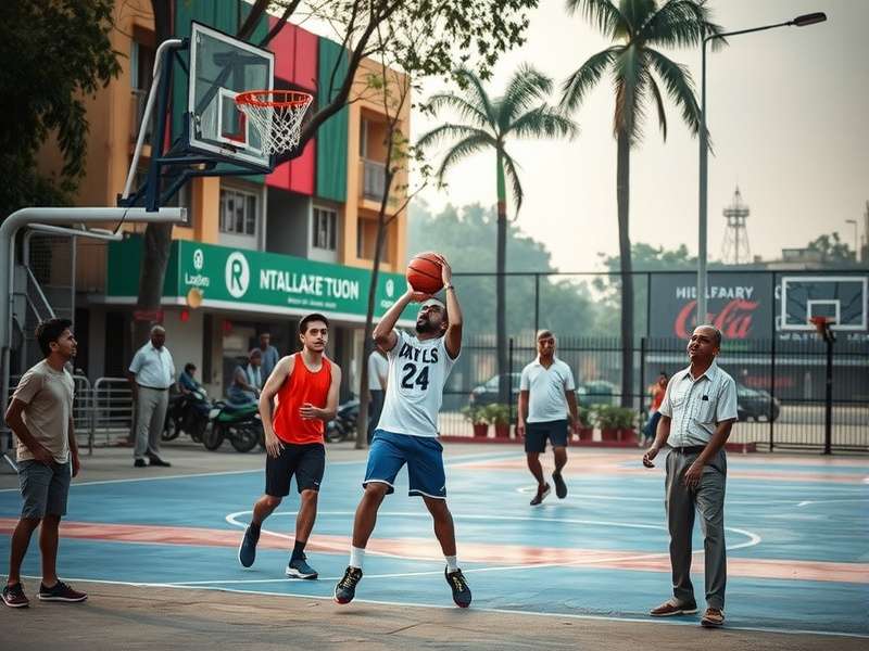 Evolution of Basketball Shot game in India Historical evolution of Basketball Shot in Indian urban spaces