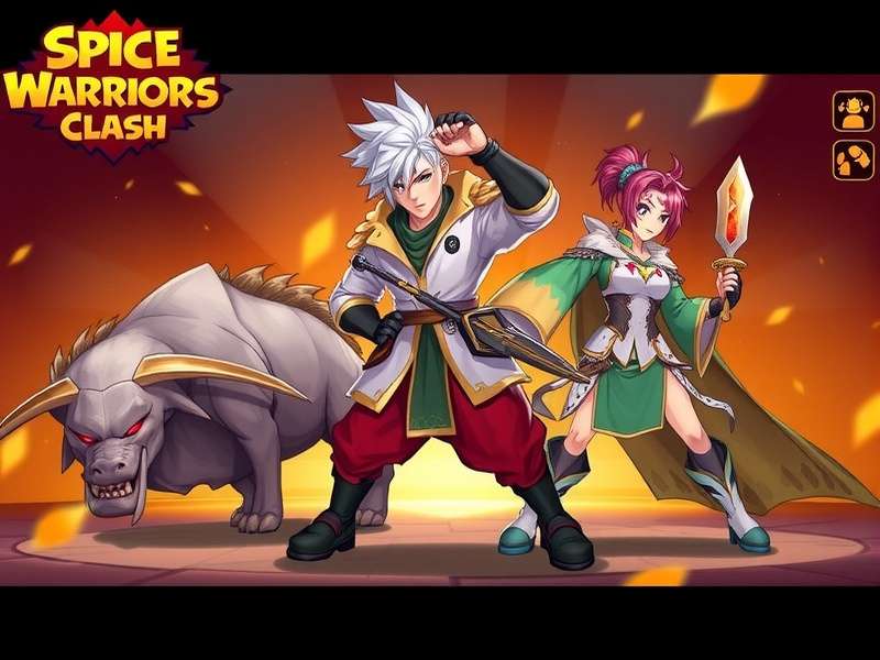 Spice Warriors Clash - Diverse Warrior Characters Spice Warriors Clash Game Characters Showcase