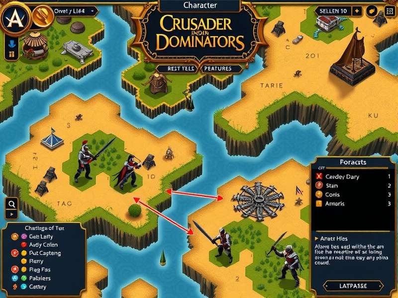 Character Classes in Crusader Indian Dominators Crusader Indian Dominators character selection screen