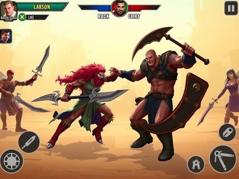 Marvelous Morningstar Mayhem Character Classes Character classes in Marvelous Morningstar Mayhem showing different warrior types