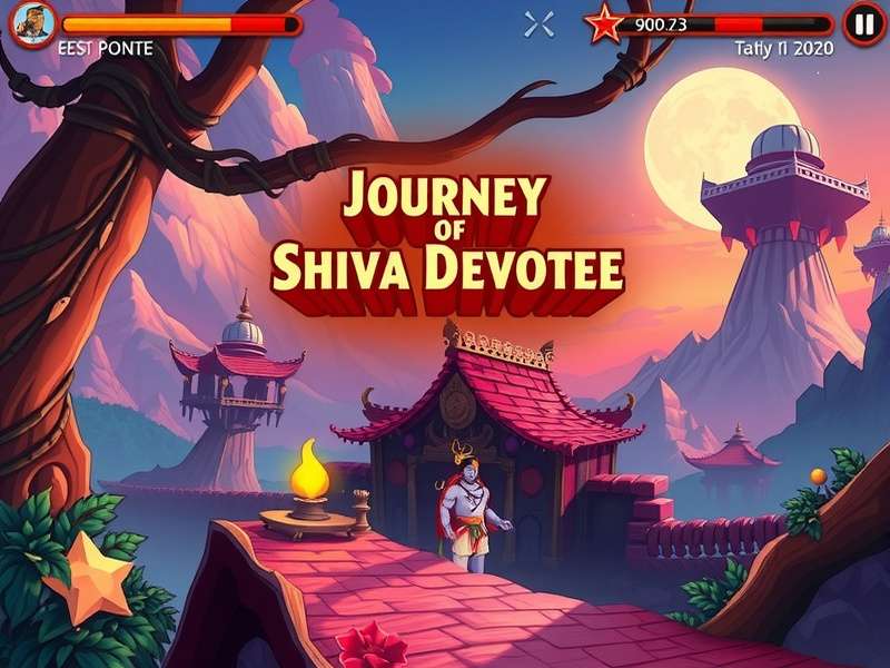 Epic Storyline - Divine Encounters Journey Of Shiva Devotee Storyline Art