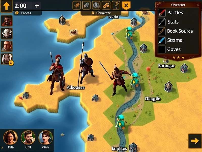 Crusader Indian Dominators Battle Scene Crusader Indian Dominators gameplay screenshot showing warriors in battle