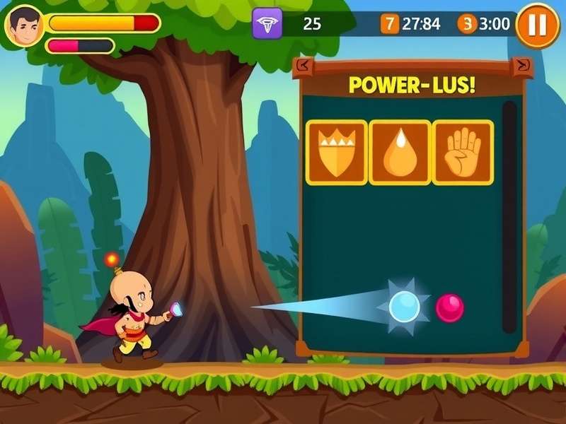 Durga S Glorious Run Gameplay Durga S Glorious Run gameplay screenshot showing character and environment