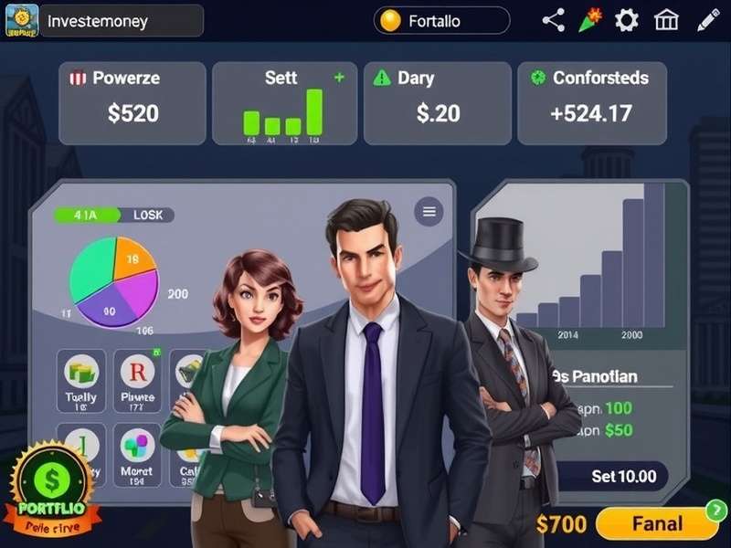 Mumbai Money Maverick Financial Dashboard Mumbai Money Maverick gameplay screenshot showing financial dashboard